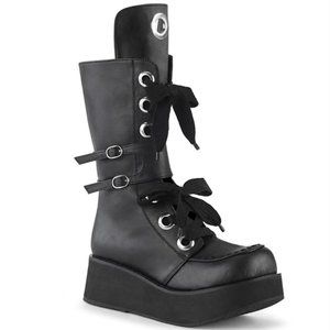 Demonia Sprite 210 Platform Lace-up Boots Size 11